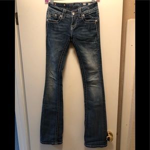 Miss me boot cut jeans size 24